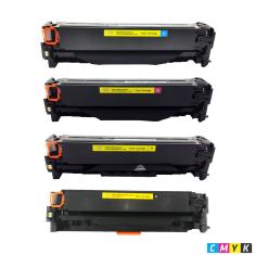Imagem de Kit 04 toner compatível 304a 312a 305a 400 M451 CP2020 CP2025 CM2320 M476 04 cores Chinamate