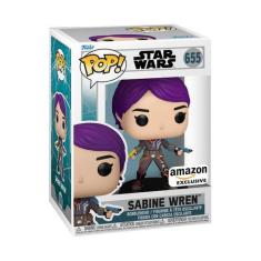 Imagem de Funko Pop! Star Wars Ahsoka Sabine Wren Brilha No Escuro