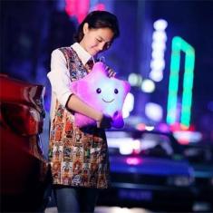 Imagem de Estrela De Pelúcia Com Luz Led (Brilha No Escuro) Almofadinha