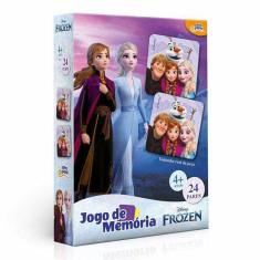 Imagem de Jogo da Memória Infantil - Frozen - Disney - 48 peças - Toyster