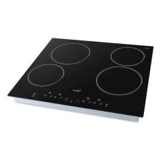 Imagem de Cooktop Vitrocerâmico 220v 4 Bocas Midea Deslig Automático, Preto, 220