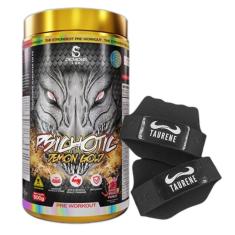 Imagem de Pre Treino Psichotic Demon Gold 500g Luva Taurene Demons Lab