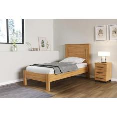 Imagem de Cama de solteiro 100% mdf munique camarú - village móveis