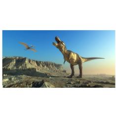 Adesivo De Parede Desenhos De Dinossauro Rex