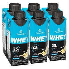 Imagem de Pack 6 Unidades Bebida Láctea Whey 23G De Proteína Piracanjuba Zero La