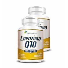 Imagem de 2x COQ-10 Coenzima Q10 100% Pura (Ubiquinona) 60 Caps Flora Nativa do Brasil