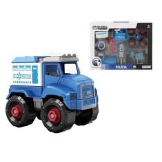 Imagem de Caminhão Polícia City Machine 12cm Monta E Desmonta Br1699 Multikids