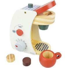 Imagem de Coleção Cozinha Kit Cafeteira De Madeira Infantil - 4Pç - Newart