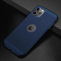 Imagem de Capa de telefone ultrafina para iPhone 12 13 11 14 Pro Max Mini PC Capas de dissipação de calor para iPhone X XR XS MAX 7 8 6 6S 14 Plus SE, azul, para iphone 12 Pro