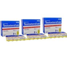 Imagem de Kit 3x Suplemento Testosterol 1000 30 Comprimidos - Inove