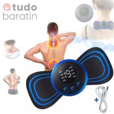 Imagem de Mini Massageador Pro Touch Elétrico Portátil Cervical EMS Alivia Dores