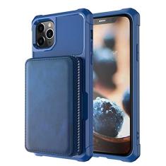 Imagem de Bolsa de bolso com zíper para cartões com zíper para iphone 12 pro max 12 mini se 2020 11 pro 6 6s 7 8 plus capa de couro traseiro para iphone 12 pro max 12 mini se 2020