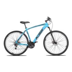 Imagem de Bicicleta Aro 29 KSW XLT 21v Freio a Disco Azul com Preto 19