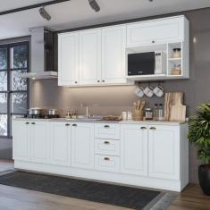 Imagem de Cozinha Compacta 6 Peças Com Tampo Para Cooktop - Espresso Móveis