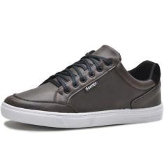 Imagem de Tênis Casual Cano Baixo Masculino Form's, Marrom, 38, Masculino