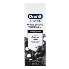Imagem de Pasta de Dente Oral-B 3D White Whitening Therapy Purification Charcoal com 102g 102g