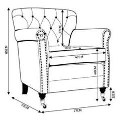 Imagem de Kit 02 Poltronas Decorativas Sala de Estar Níger Pés Príncipe Couro 