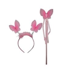 Imagem de Kit Fada Varinha E Tiara Infantil - Lynx Produções Artistica