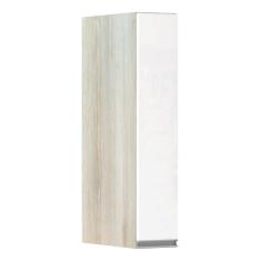 Imagem de Armário Para Cozinha 15cm 1 Porta Lis Legno Crema C/Branco