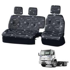 Imagem de Sofá Cama Banco Completo Ford Cargo 1985 1986 1987 1988 Cinz - Pampa
