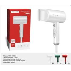 Imagem de Secador de Cabelos Profissional Ar Quente e Frio 1500W 127V MSE-2700A 