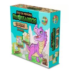 Imagem de Jogo Da Memória Dinossauros 24 Pares 48 Peças