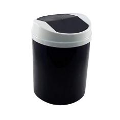 Imagem de Lixeira 5 Litros Plástico Com Tampa Basculante   Cozinha Banheiro - RDP