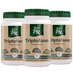 Imagem de Kit 3 Triptofano (Produto Vegano) 60 Cápsulas 500Mg