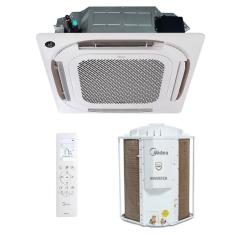 Imagem de Ar Condicionado Split Cassete 4 Vias Inverter Midea R-32 24000 Btus Frio 220v Monofásico 40KVQD24M5