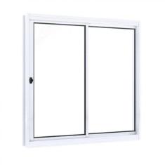 Imagem de Janela de Aço de Correr 100x120cm 2 Folhas com Vidro Riobras