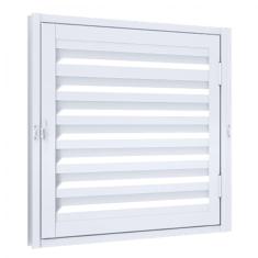 Imagem de Porta de Alumínio para Alçapão 60x60cm Riobras Aluminíos Branco