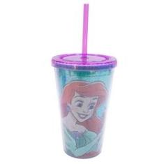 Imagem de Copo Com Canudo Princesa Ariel 450ml - Disney