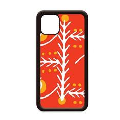 Imagem de Orange Line Totems Civilização Antiga para iPhone 12 Pro Max Capa para Apple Mini Mobile Case Shell