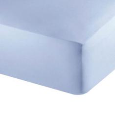 Imagem de Lençol Casal Percal 180 Fios Buddemeyer Basic Percalle 100% Algodão Penteado Azul