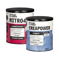 Imagem de Kit Nitrato Nitro400 e Creatina Creapure Plant Power
