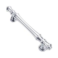 Imagem de Asidrama Pacote com 10 puxadores de armário de cozinha cromados polidos de 96 mm, puxadores de armário de cozinha para puxadores de gaveta de armário