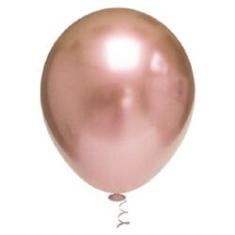 Imagem de Bexiga Balões Metalizado Platino Nº 10 Rose Gold - 25 Unid