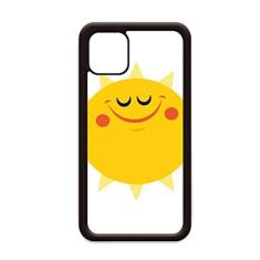 Imagem de Capa Universo e Alienígena Sol sorridente para iPhone 12 Pro Max para Apple Mini Mobile Case Shell
