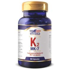 Imagem de Vitamina K2 Mk7, 60 Cápsulas, Vitgold