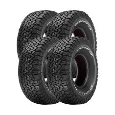 Imagem de Jogo 4 Pneus BFGoodrich Aro 17 All Terrain T/A KO2 37X12.50R17 124R 8 Lonas - Letras Brancas
