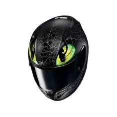 Imagem de Capacete Hjc Rpha 11 Toothless Universal Mc4sf Preto 56