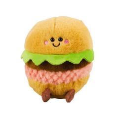 Imagem de Hamburger De Pelúcia Com Rosto Presente 18 Cm - Fofy