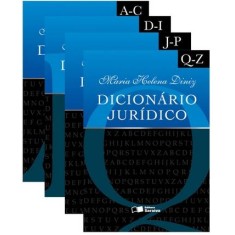 Imagem de Dicionário Jurídico - 4 Volumes - 3ª Edição - Diniz, Maria Helena - 9788502071841