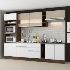 Imagem de Cozinha Completa Vicenza com Armário e Balcão (Sem Tampo e Pia)