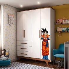 Imagem de Adesivo Para Guarda Roupa Goku Mod02