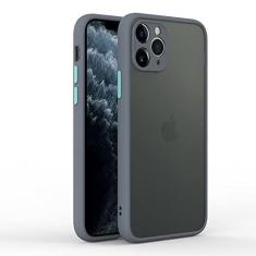 Imagem de Capa de telefone de silicone para iPhone 12 11 Pro Max 13Mini X XR XS MAX 8 7 Plus SE 2 13 14 Capa fosca transparente, T8, para iPhone 12Pro