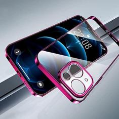 Imagem de Capa de telefone TPU transparente para iPhone 13 12 11 Pro Max Mini XS XR X 8 7 Plus SE2 Capa Fina Macia para iPhone 13 12 11 Pro Max