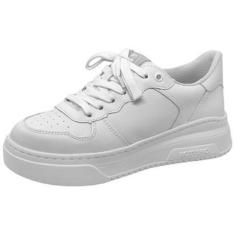 Imagem de Tênis Feminino Casual Couro Moderno Conforto Bottero-Feminino