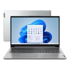 Imagem de Notebook Lenovo IdeaPad 1i i3 15.6" 4GB 256GB Windows 11, 256GB, Cinza