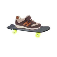 Imagem de Tênis Infantil Masculino de Menino Esporte Escolar Casual Tam 20 ao 34 - Com Skate -Masculino